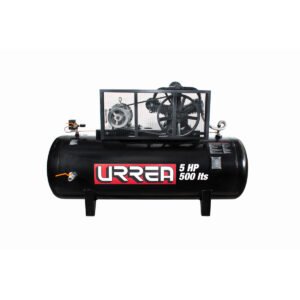 Compresor de aire eléctrico de banda 500L, 5HP, 220V - 440V Urrea