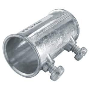 10 Pza Conector cople para tubo conduit pared delgada 1/2" Surtek