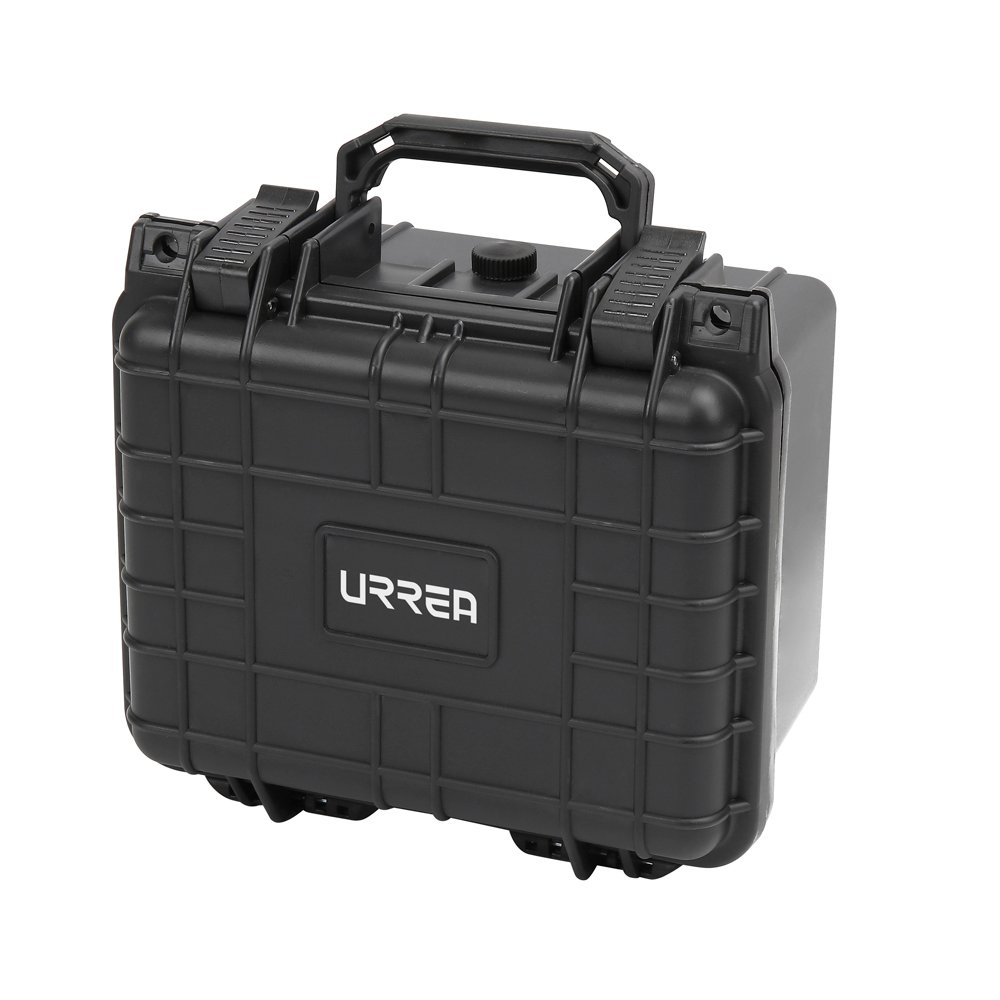 Caja portaherramientas plástica de seguridad impermeable 10" x 9" x 6" Urrea