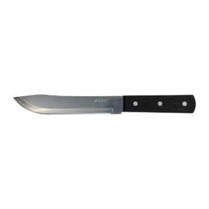 12 Pza Cuchillo cebollero de acero inoxidable con mango de plástico de 7" Foy
