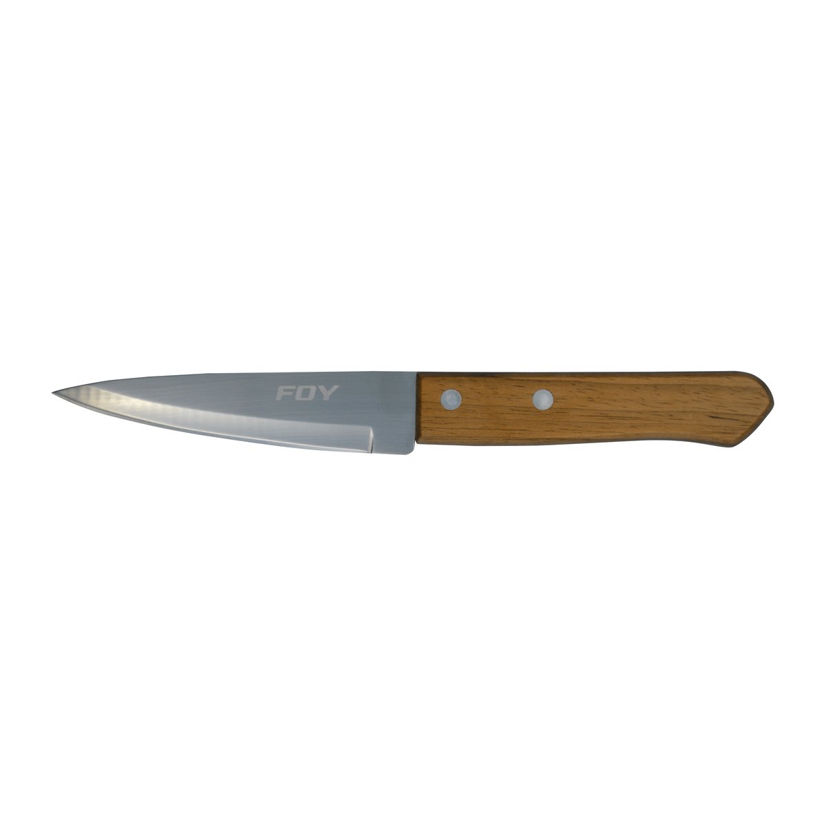 12 Pza Cuchillo de acero inoxidable para chef con mango de madera de 8" Foy