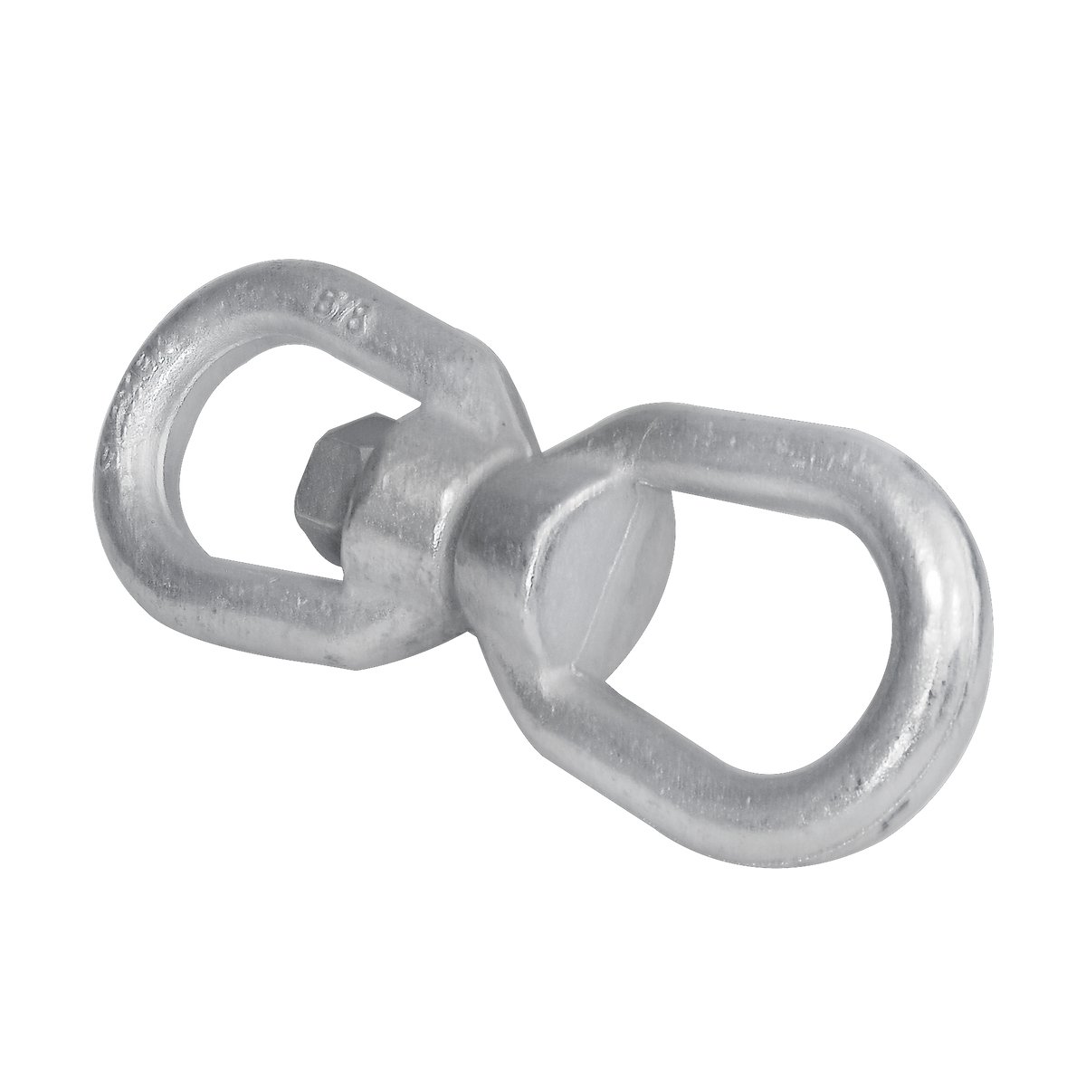 12 Pza Destorcedor de zinc para cable 1/4" Surtek