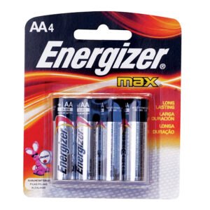 Pila alcalina Energizer® "AA",  4 piezas Surtek