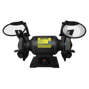 Esmeril de banco motor silencioso de inducción 6" 3/4 HP 550 W 120 V, 3450 RPM Surtek