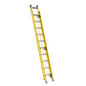 Escalera de extensión tipo II de fibra de vidrio con 20 peldaños Surtek