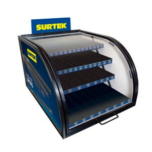 Exhibidor de mostrador para limas 31 x 41.5 x 54.5 cm Surtek