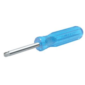 6 Pza Destornillador con mango ámbar para dado cuadro de 1/4", 3" Surtek