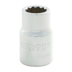Dado cuadro de 3/8", 12 puntas, en pulgadas, 1/4" Surtek