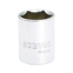 Dado largo cuadro de 3/8", 6 puntas, en pulgadas, 9/16" Surtek