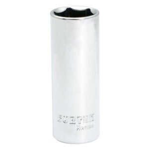 Dado largo cuadro de 3/8", 6 puntas, en pulgadas, 11/16" Surtek