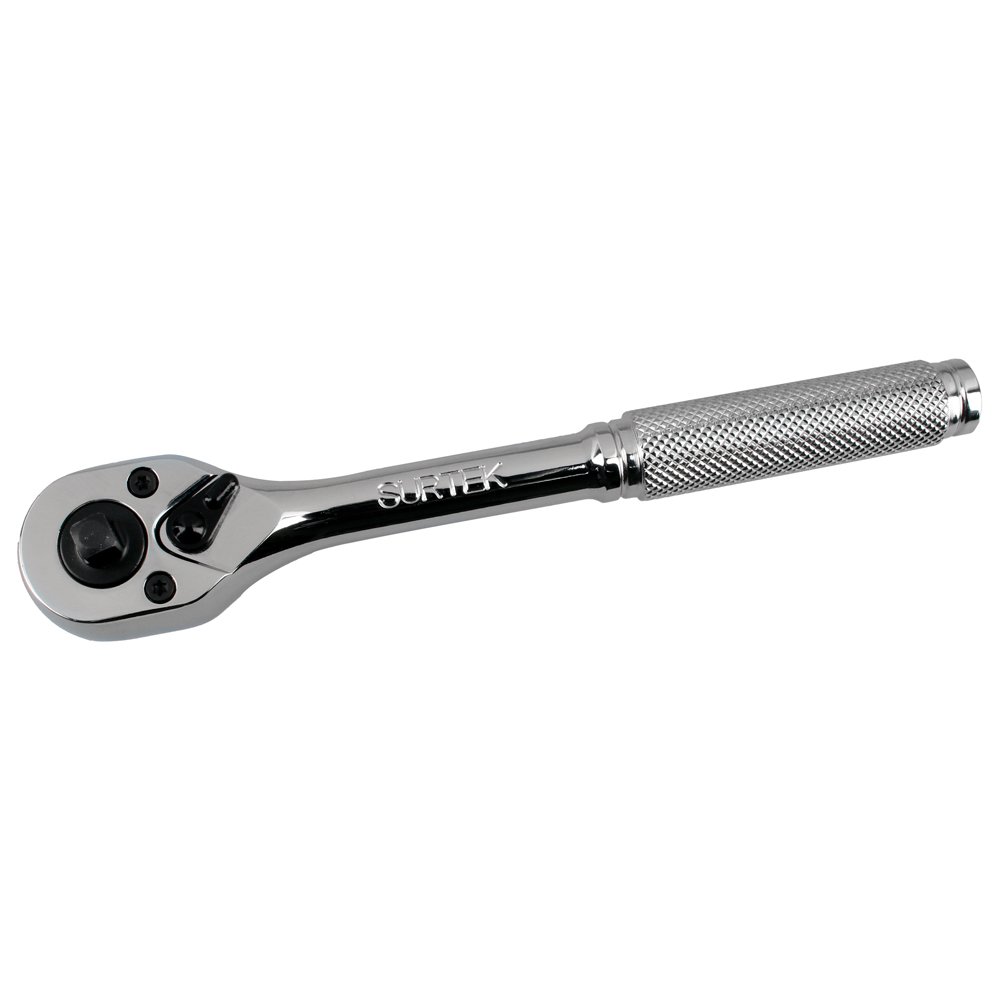 Matraca doble y triple cuadro, cabeza tipo pera, para dados cuadro de 1/4" y 3/8" Surtek