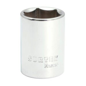 Dado en pulgadas cuadro de 1/2", 6 puntas, 13/16" Surtek