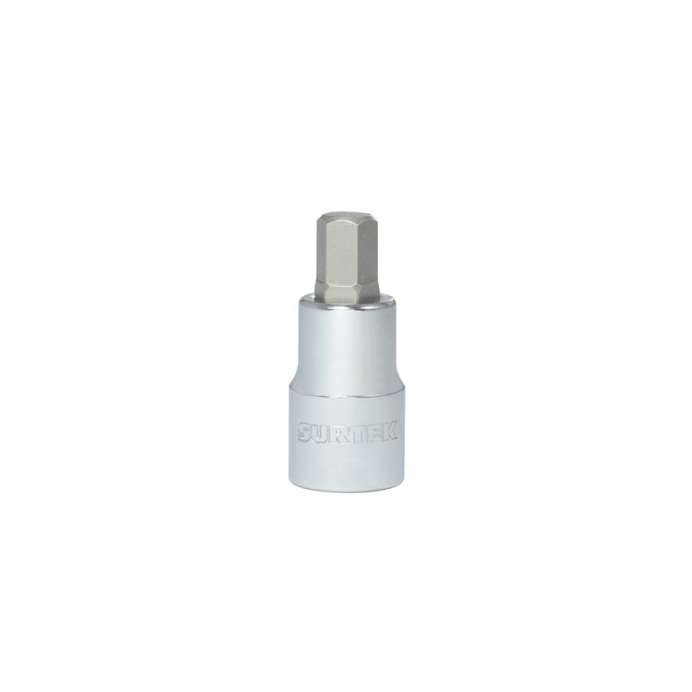 Dado con punta hexagonal cuadro de 1/2", métrico, 17 mm Surtek