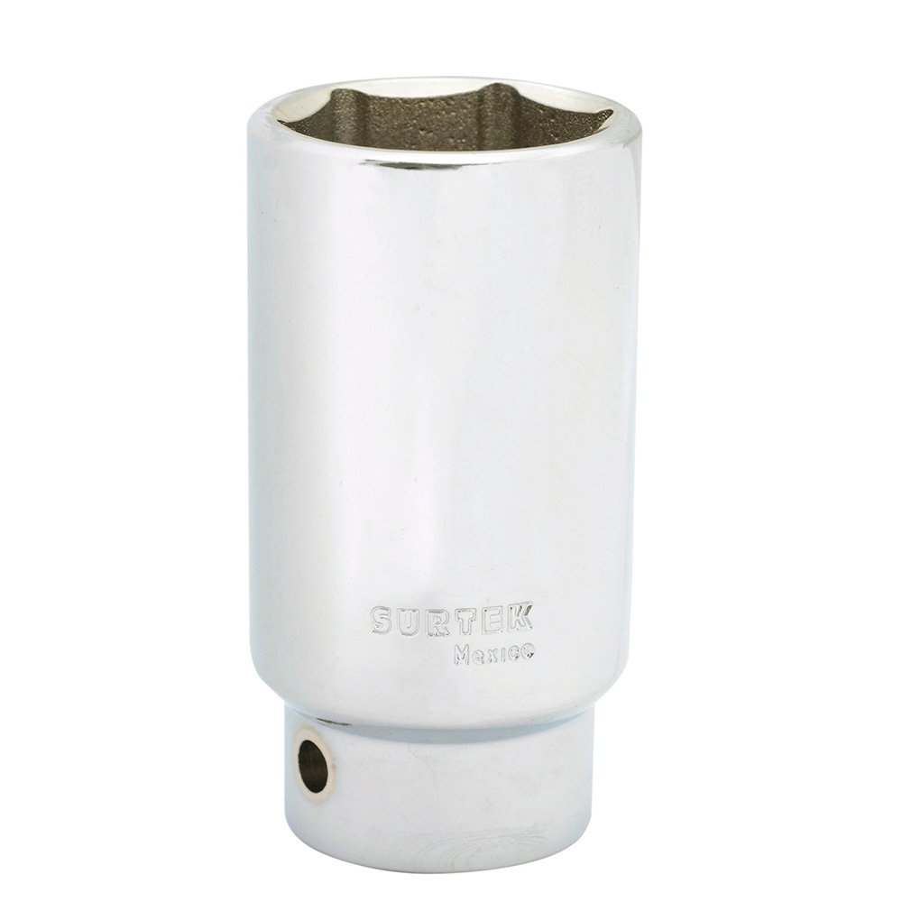 3 Pza Dado largo cuadro de 3/4", 6 puntas, en pulgadas, 1-7/16" Surtek
