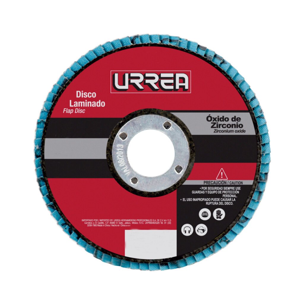 10 Pza Disco laminado tipo 29 grano 40, 4-1/2" Urrea