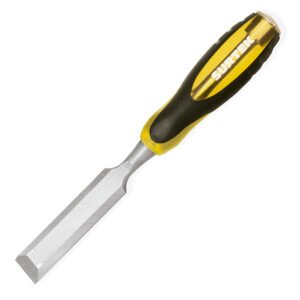 3 Pza Formón para madera con mango bimaterial 7/8" Surtek