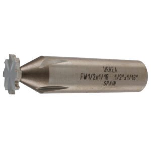 Fresa tipo woodruff de acero 1/2" x 1/16" Urrea