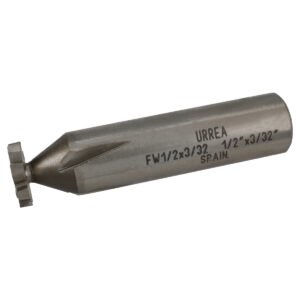 Fresa tipo woodruff de acero 1/2" x 3/32" Urrea