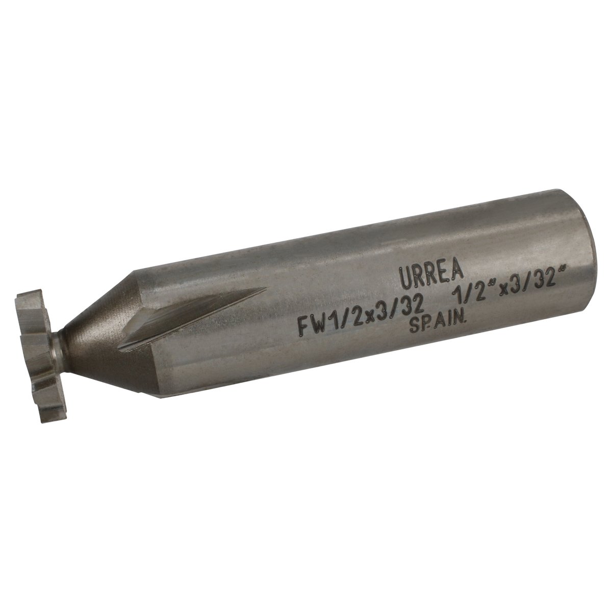 Fresa tipo woodruff de acero 1/2" x 3/32" Urrea