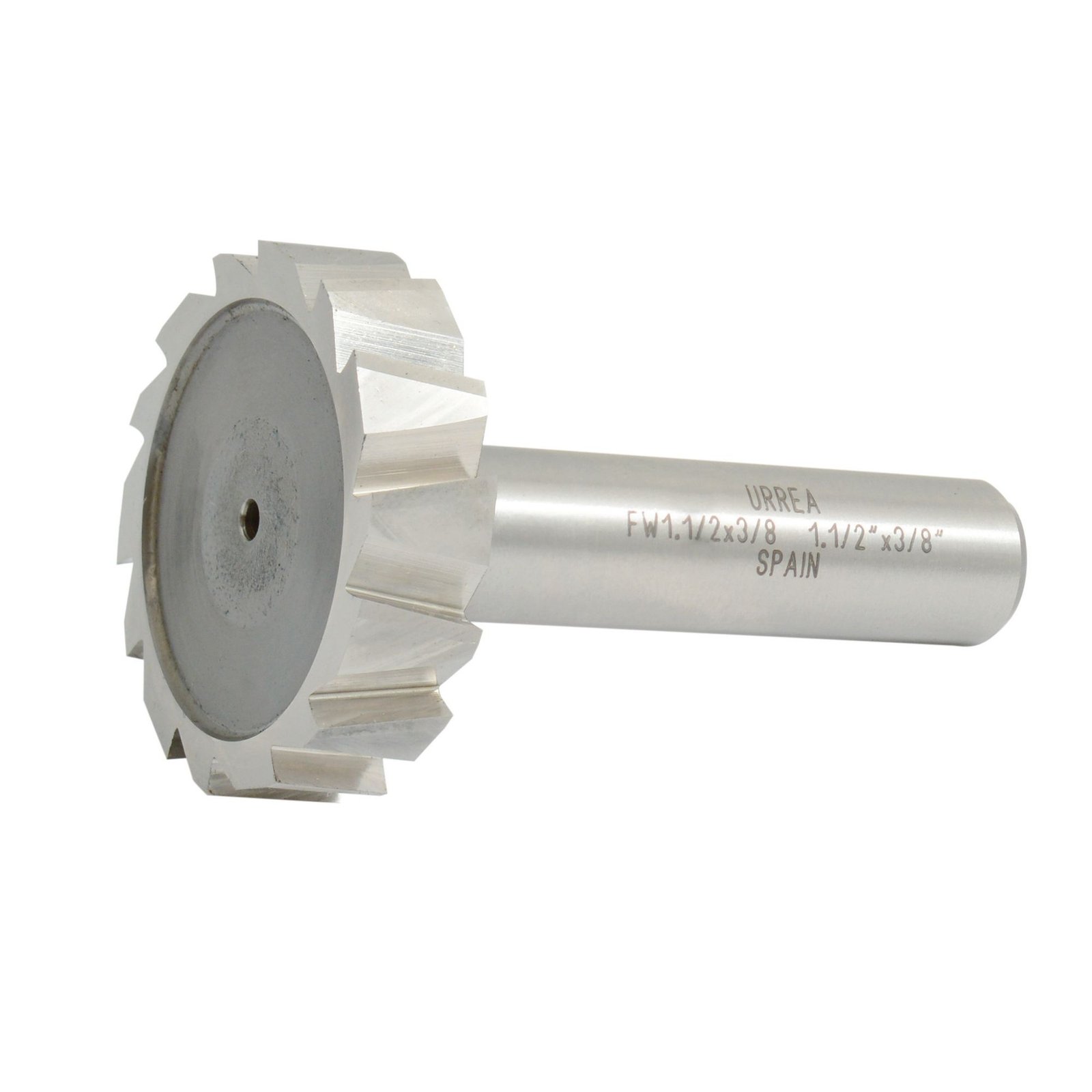 Fresa tipo woodruff de acero 1" x 3/8" Urrea