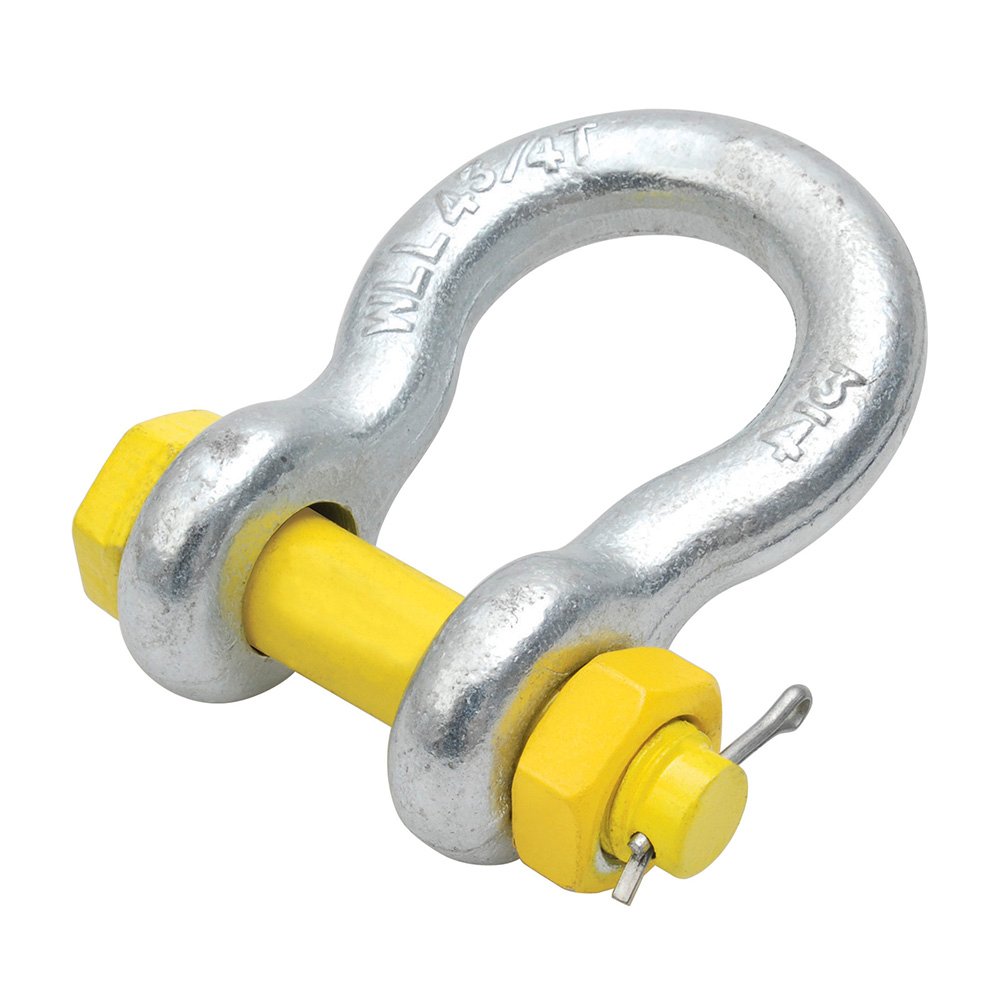 5 Pza Grillete de acero forjado con chaveta 3/4" Surtek