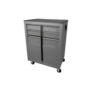 Gabinete móvil con 3 gavetas color gris 26" Surtek