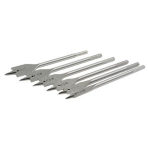 Juego de brocas para madera de acero al carbono tipo manita zanco hexagonal, 6 piezas Surtek