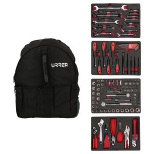 Juego combinado de herramienta para mecánico 102 piezas, con mochila Urrea