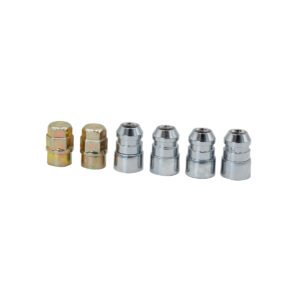 Juego de tuercas de seguridad para rin, 6 piezas, 12mm x 1.5" Surtek