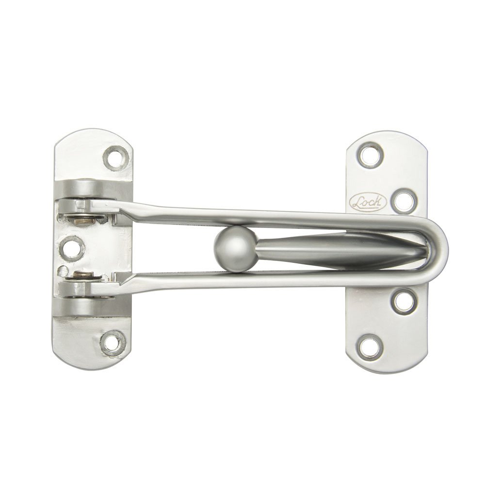 Pasador de seguridad para puerta abatible acabado níquel satinado Lock