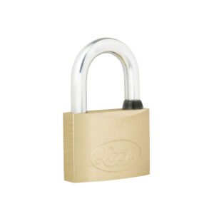 Candado de latón corto 50 mm, llave de puntos Lock