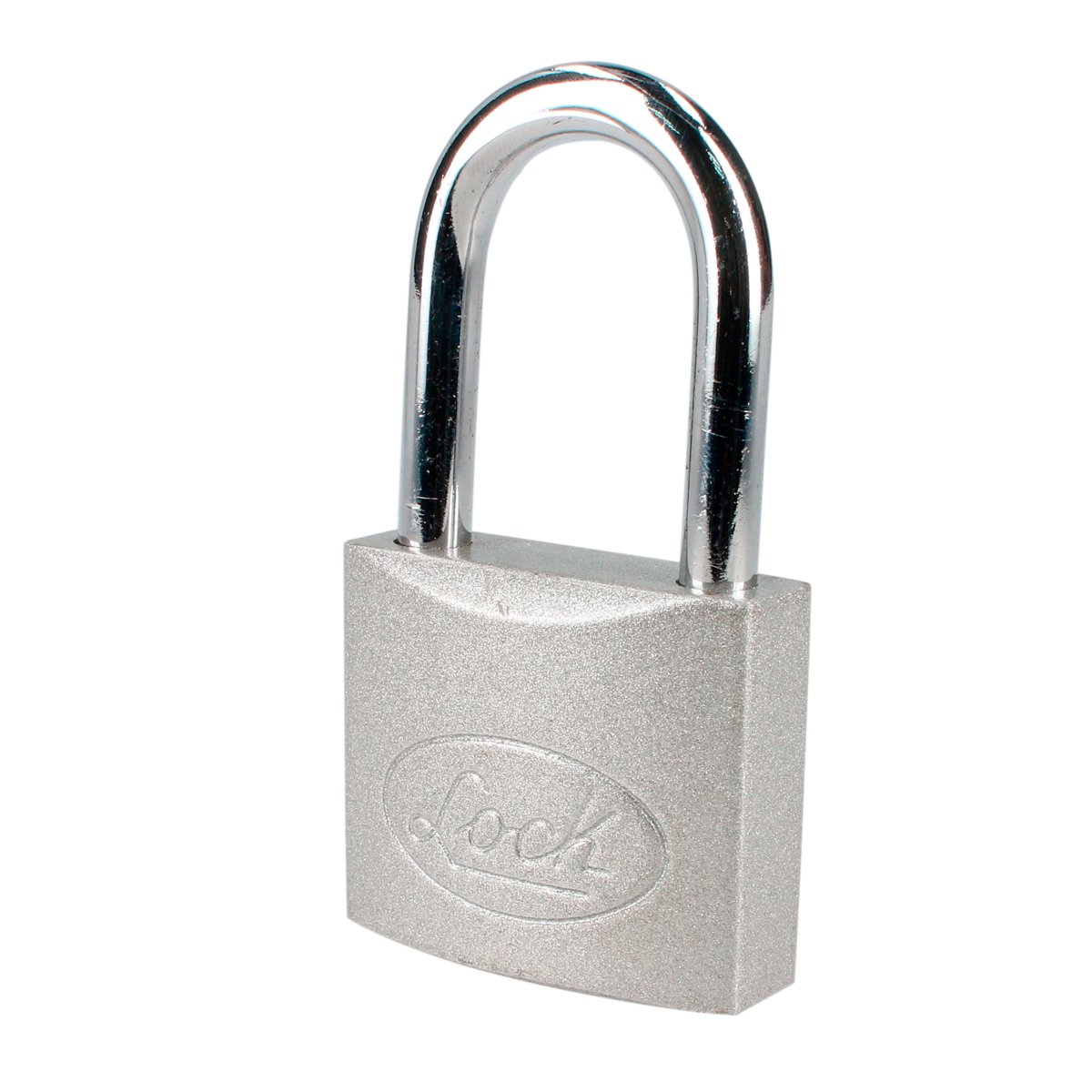 Candado de acero largo 45 mm, llave estándar Lock