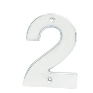 Número 2 bold 4" níquel satinado Lock