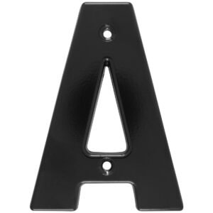 Letra A bold 4" negro Lock
