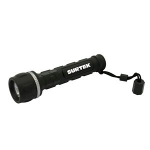 Linterna de LED anti-impacto a baterías 2 pilas "AA" de 12 l Surtek