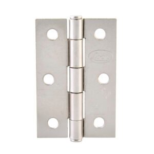 Bisagra alargada de acero níquel satinado 2.5" x 1.81" Lock