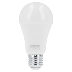 Lámpara de LED tipo bulbo A19, 14 W luz cálida Surtek