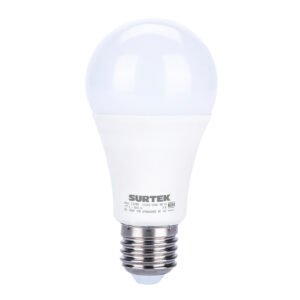 Lámpara de LED tipo bulbo A19, 9 W luz de día con sensor de movimiento Surtek
