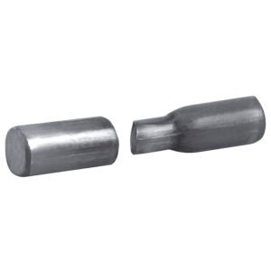 Bisagra tubular 5/8" natural, para puertas y ventanas metálicas Lock