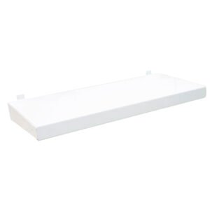 Charola multiusos tipo repisa blanca 55 x 28 x 4 cm Surtek