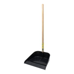 24 Pza Recogedor con bastón de madera, 23 cm Foy