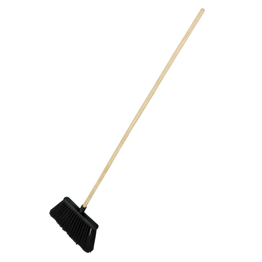 12 Pza Escoba tipo cepillo grande, 37 cm Foy