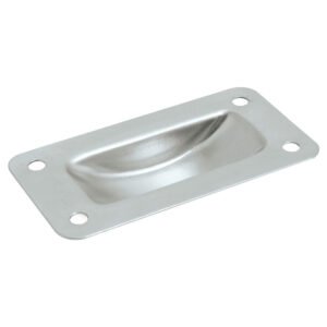 Jaladera moderna moldelo 12, níquel rayado Lock