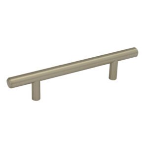 Jaladera de barra hueca 156 mm, acero inoxidable Lock
