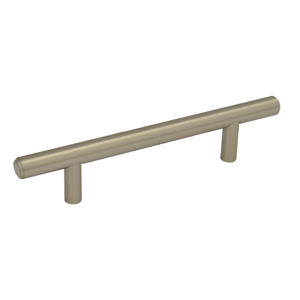 10 Pza Jaladera de barra sólida 252 mm, acero inoxidable Lock