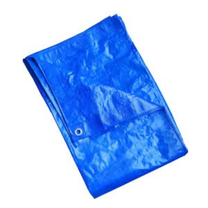 Lona de polietileno color azul ultraligera, 4 x 5 m Foy