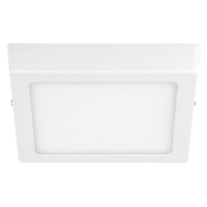 Luminario de LED de sobreponer cuadrado 12 W, luz fría Surtek