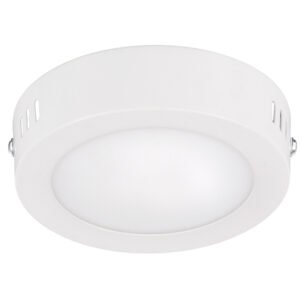 Luminario de LED de sobreponer redondo 6 W, luz fría Surtek