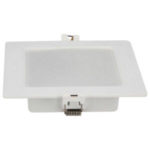 Luminario de LED empotrable cuadrado 6 W, luz de día Surtek