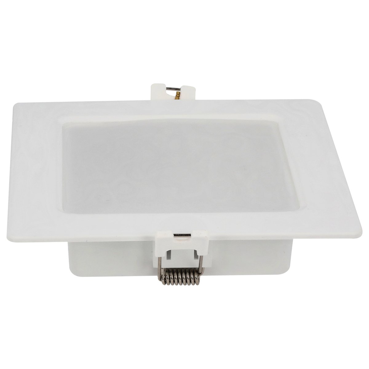 Luminario de LED empotrable cuadrado 6 W, luz de día Surtek